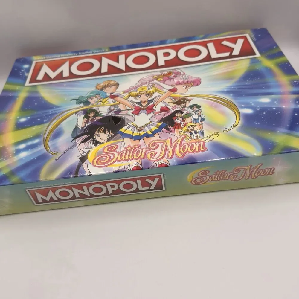 Monopoly Sailor Moon Collector’s Edition 2018 USAopoly Hasbro NEW Sealed Game